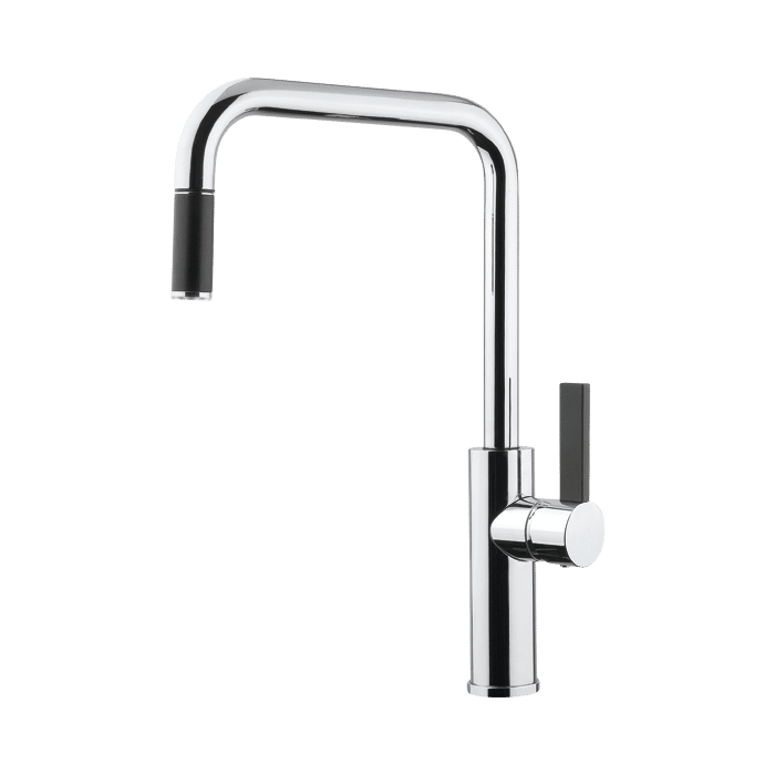 Abey Armando Vicario Luz Pull-Out Mixer - Chrome